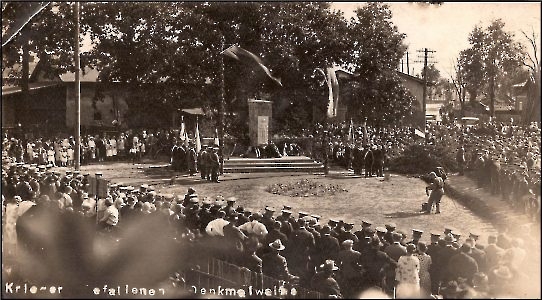 1931 - Pomnik poleglych I wojna
