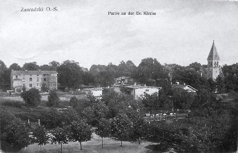 1912 - szpital i kościół