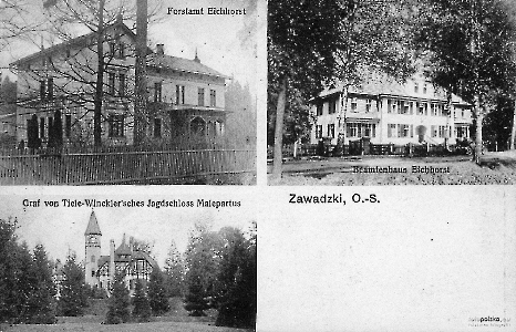 1916 - Zamek Kąty