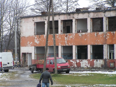 2009-01-28 - rozbiórka motelu