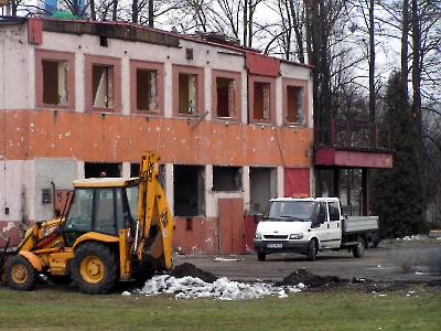 2009-01-28 - rozbiórka motelu