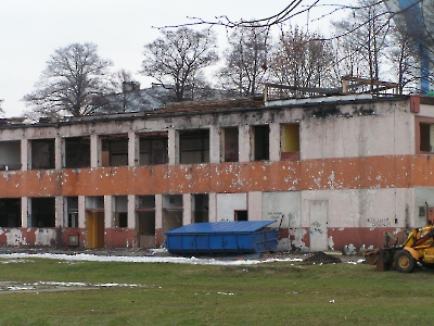 2009-01-28 - rozbiórka motelu