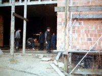Budowa kościoła NSPJ - 8 stycznia 1990