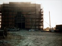 Budowa kościoła NSPJ - 8 stycznia 1990