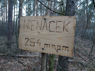 Nienacek - 254 m n.p.m.