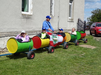 Traktorowy kulig