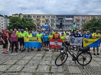 Początek rajdu w Strzelcach Op.