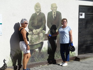 Mural niedaleko boiska