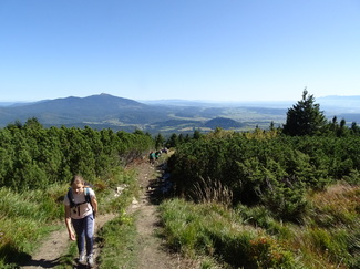 Babia Góra - widok z Pilska