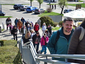 Pierwsza wspinaczka - wejście na wyciąg